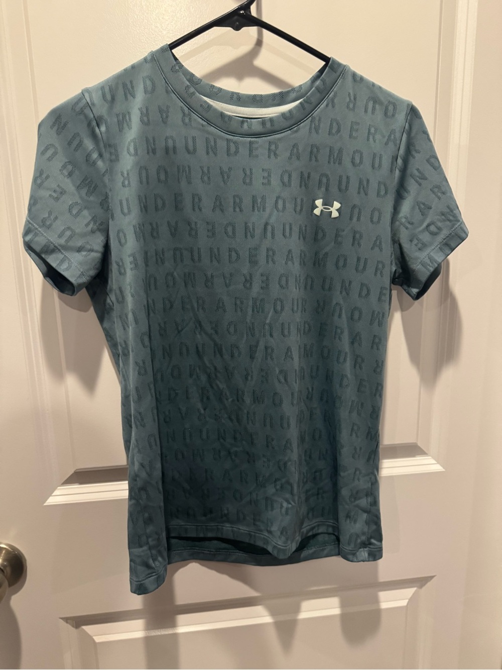 Under Armour Kids Short Sleeve Performance Tee in Teal